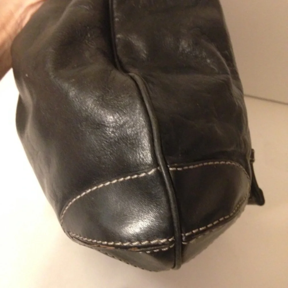 Michael Kors vintage black leather bag